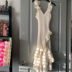 Ralph Lauren Eggshell White Dress